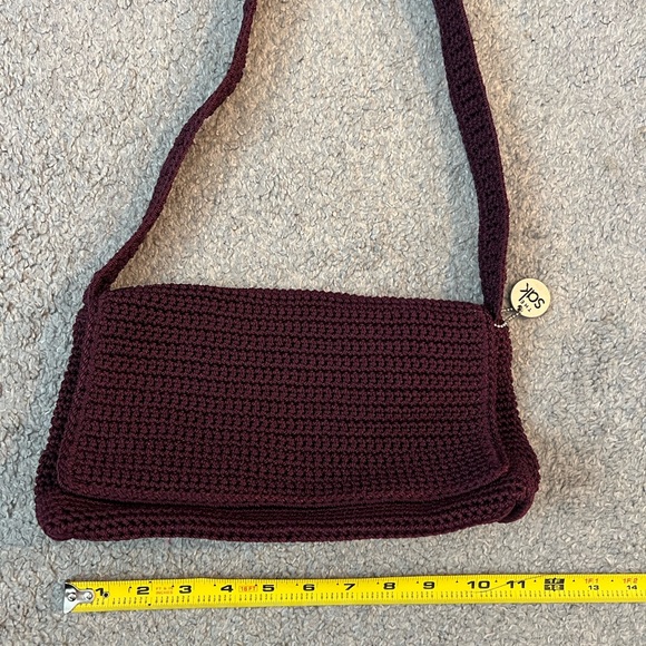 The Sak Purple Woven Shoulder Bag - Picture 4 of 7
